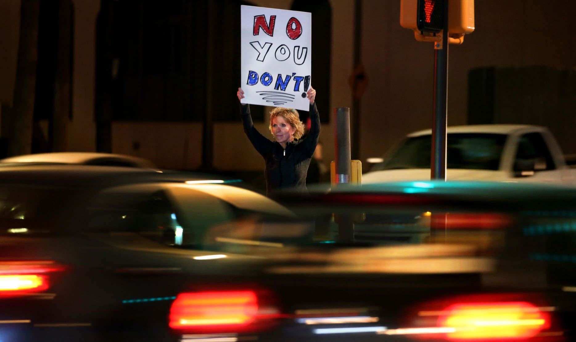 Trump protest